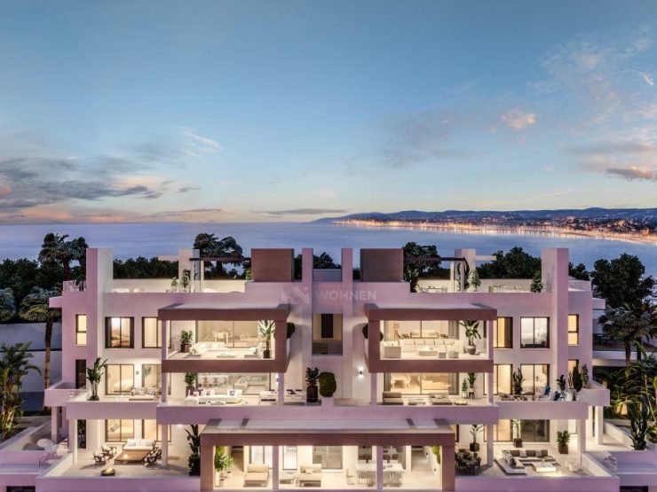 Elegant and spacious apartments and penthouses with spectacular sea views