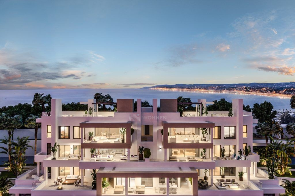Elegante und geräumige Apartments und Penthäuser mit spektakulärem Meerblick
