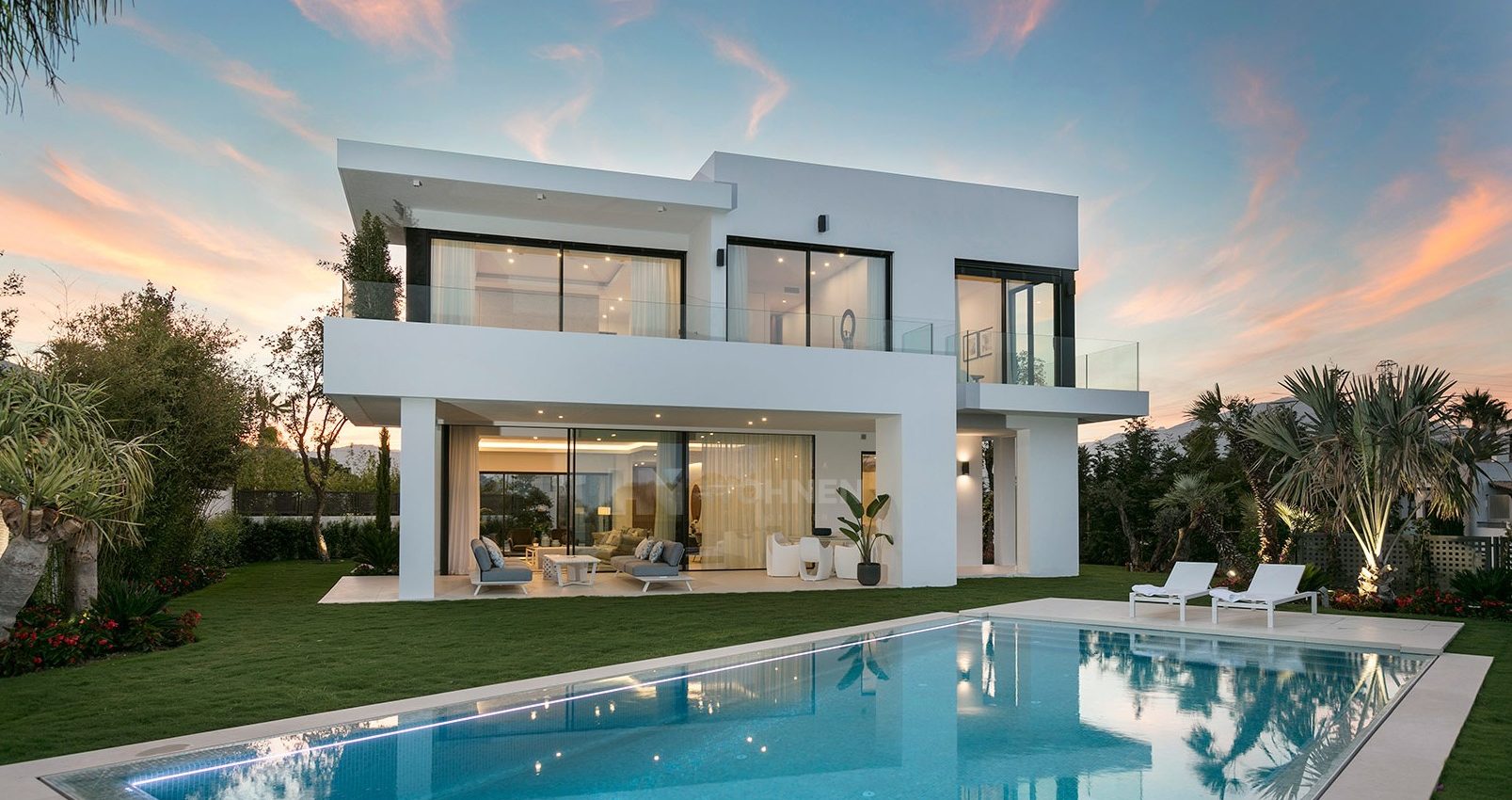 Nuevas villas modernas en la Milla de Oro de Marbella