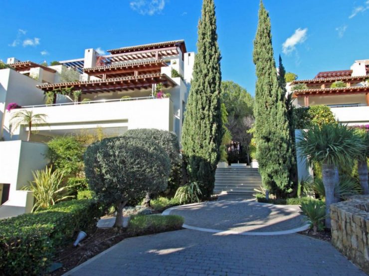 Geräumige Gartenwohnung in Südlage in einem der luxuriösesten Komplexe von Marbella
