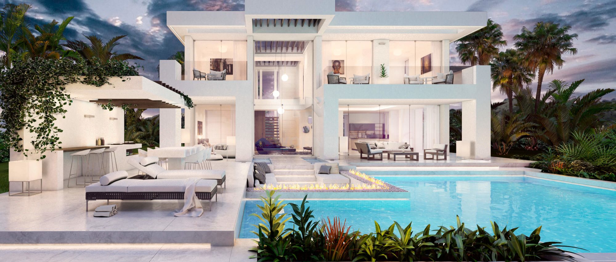 Off-Plan-Projekt einer einzelnen Villa mit modernem und exklusivem Design