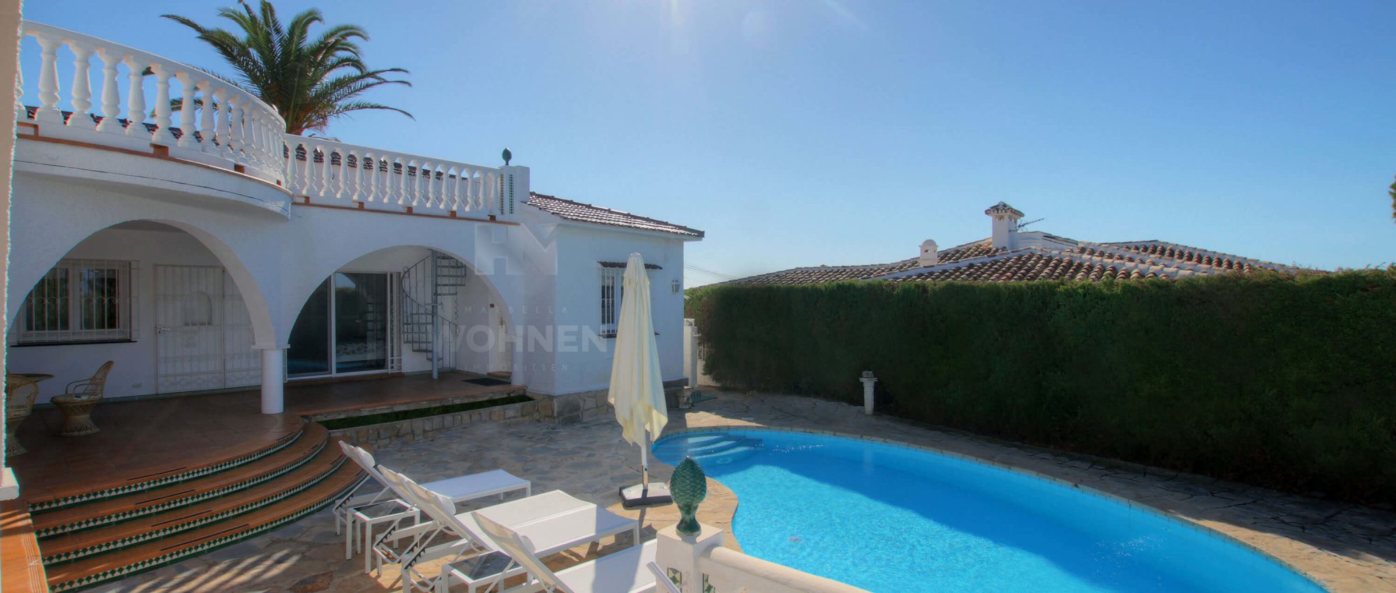 Very cozy detached house with panoramic views in Elviria