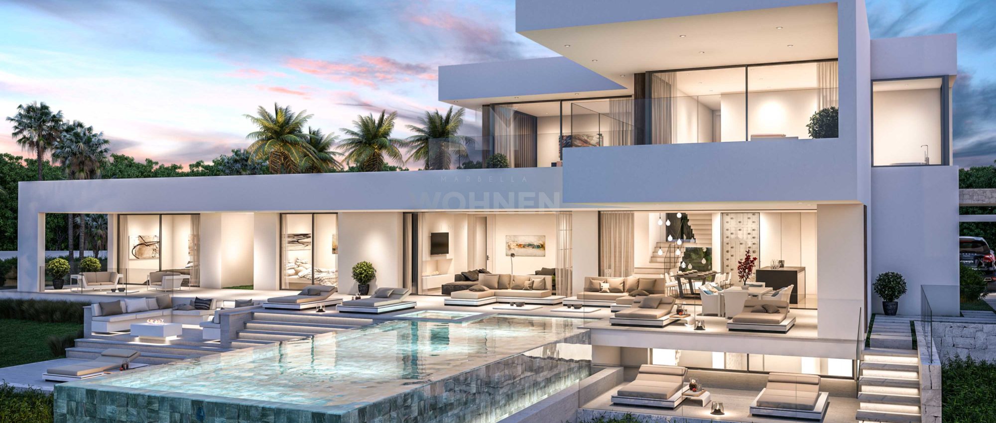 Luxus-Villa befindet sich in der renommierten urbanizacion „Montemayor Alto“ in Benahavís