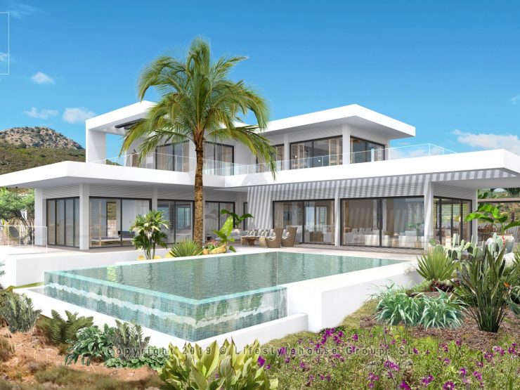 Luxurious contemporary design villa in Monte Mayor