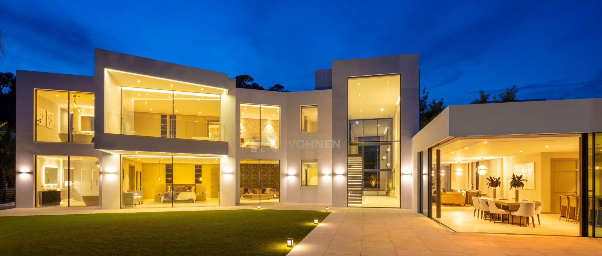 Moderne Villa mit atemberaubender aussicht in El Madroñal Benahavis – Marbella