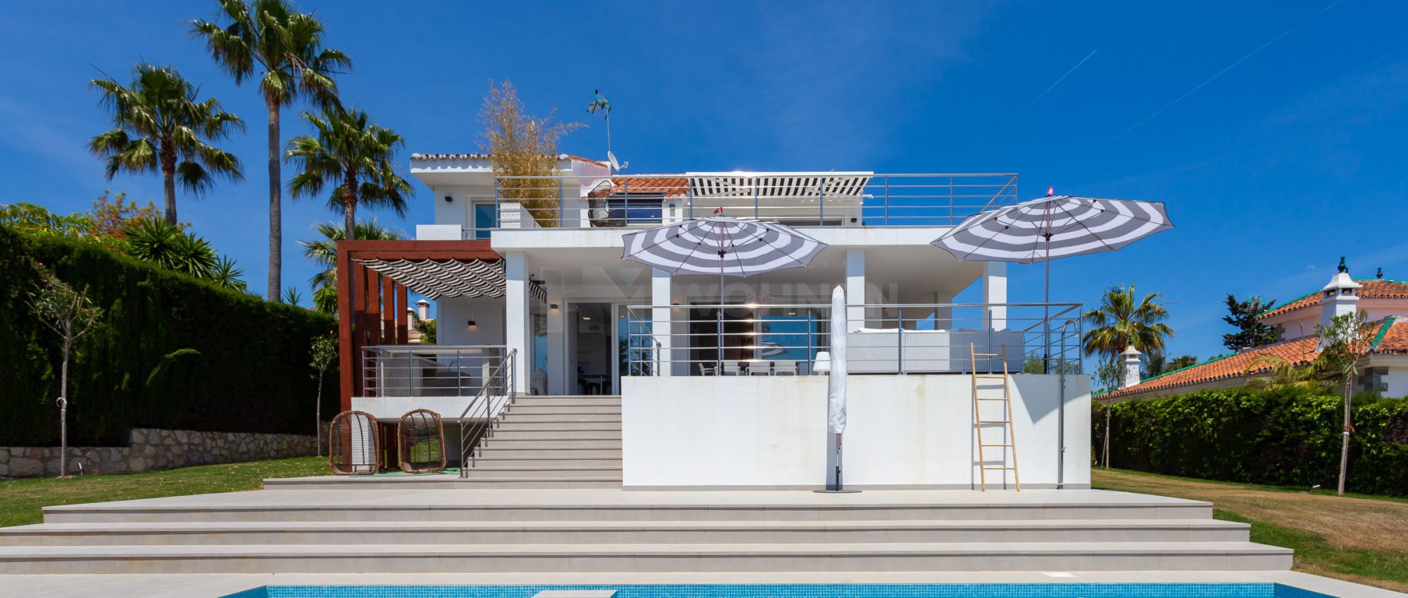 Stunning Beachside villa located at Las Chapas Playa with breathtaking sea views