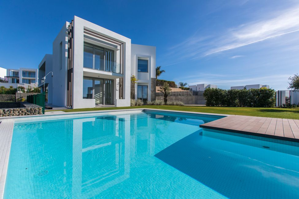 Moderne zeitgenössische Villas Santa Clara Golf, Marbella