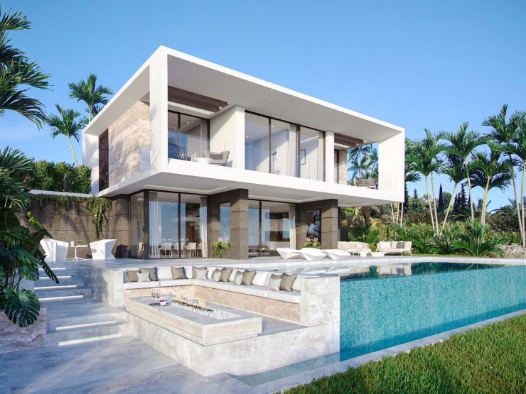 Wonderful villas are inspired by the magnificent natural environment that surrounds