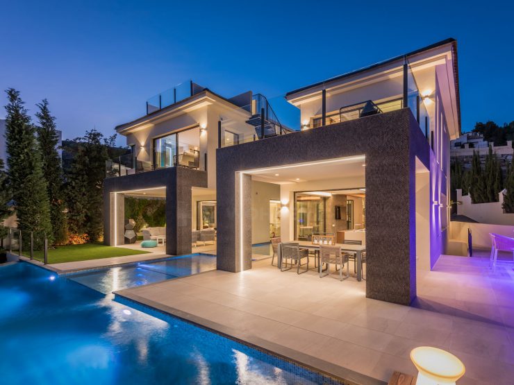 Villa with stunning seeviews in La Quinta, Marbella