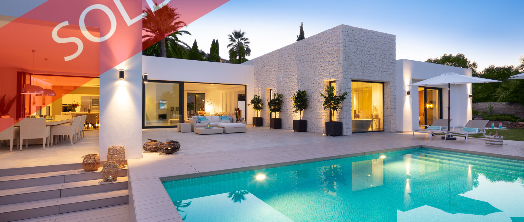 Atemberaubende Villa im zeitgenössischen Design in Las Brisas Golf