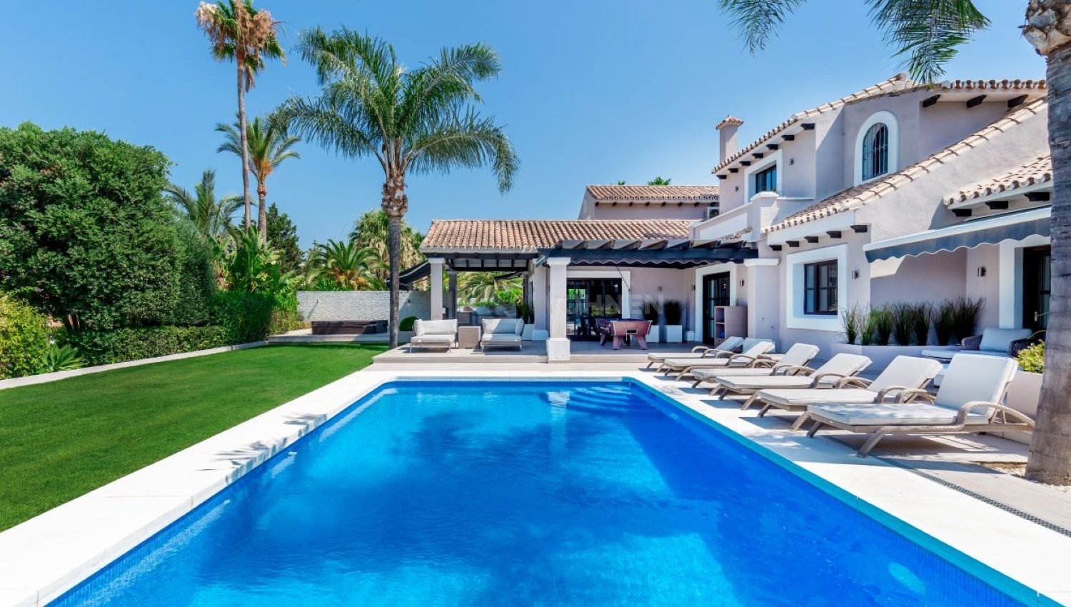 Luxuriöse Villa im Herzen des Golf Tals Los Naranjos, Nueva Andalucia, Marbella