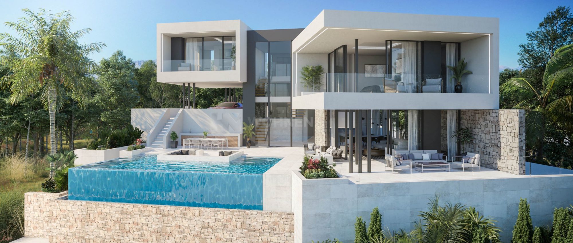 Beautiful modern villa south orientation with infinity pool – La Cala Golf Resort
