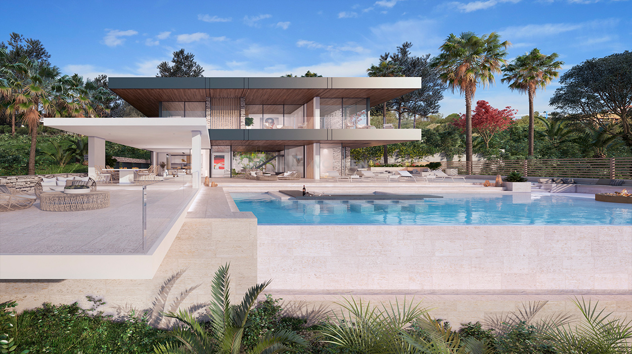 Herrliche und moderne Villa in den Hügeln von La Quinta