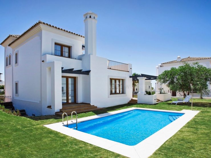 Andalusian style Villas in a frontline golf location