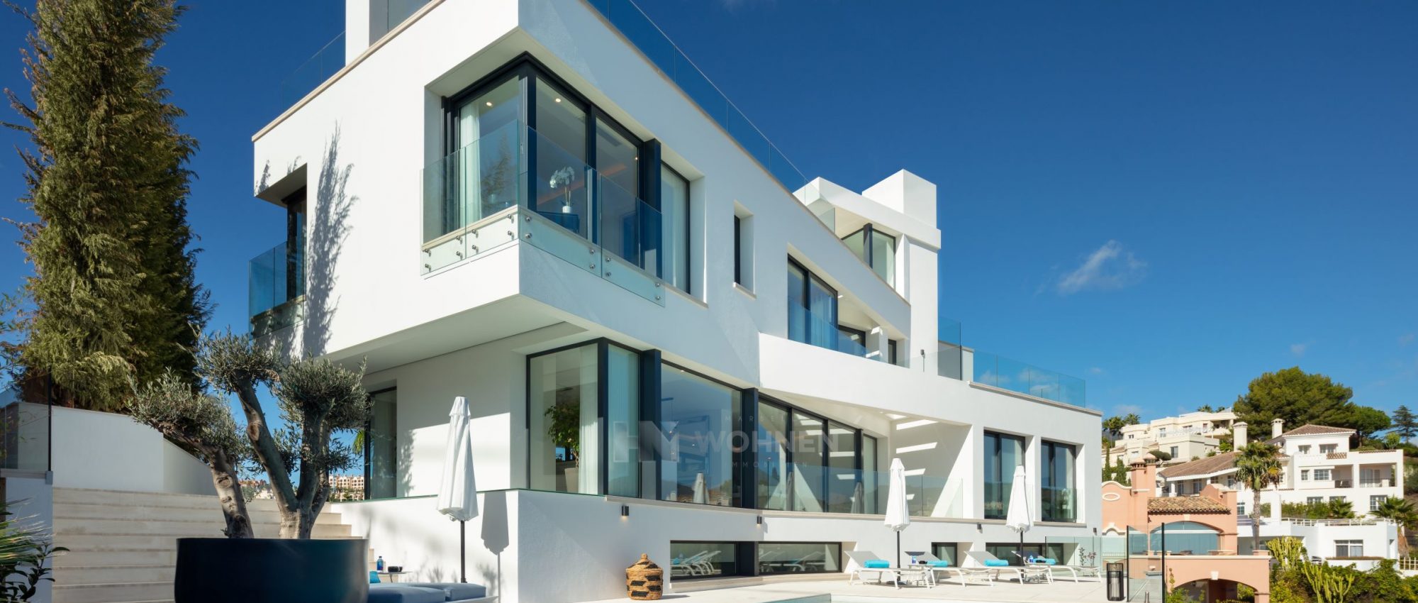 Moderne Villa mit Panoramablick in Marbella – La Quinta