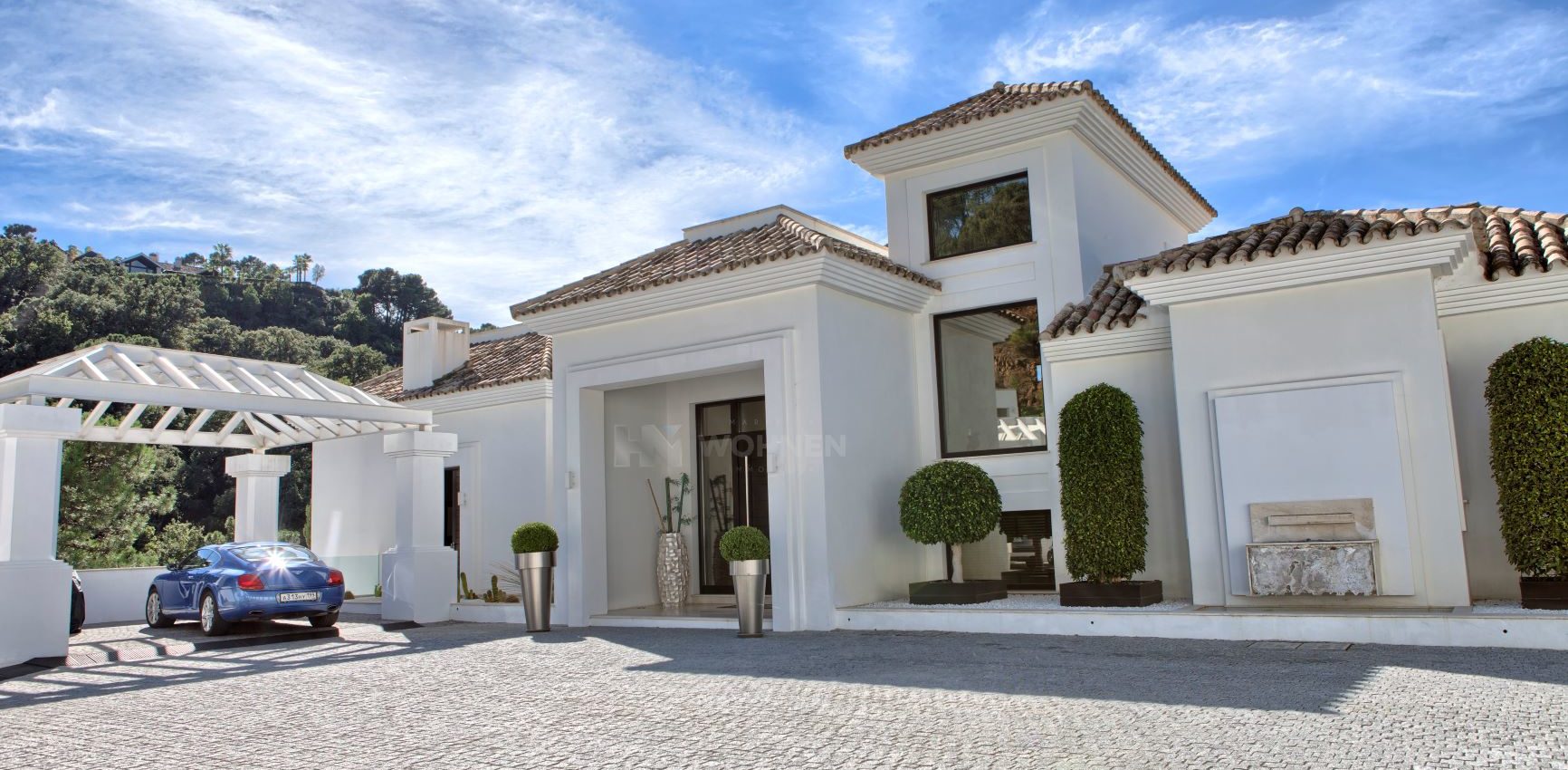 Contemporaty quality villa with spectacular views in La Zagaleta