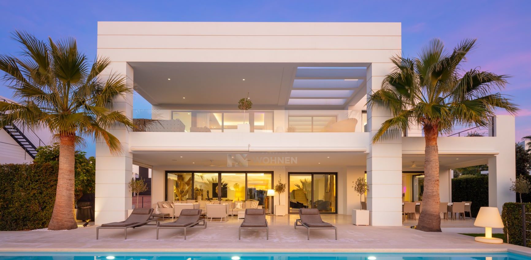 Moderne Luxusvilla in einer sicheren Wohnanlage in Marbella