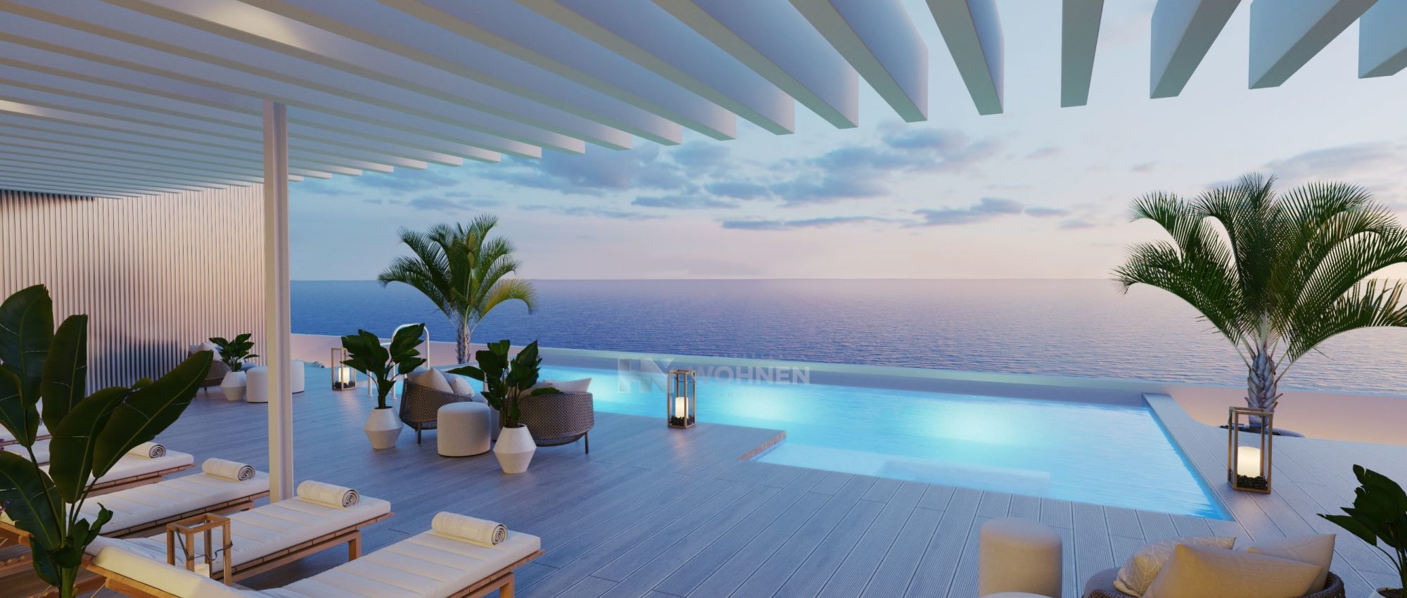 Malaga Towers – Living – Malaga Luxuswohnungen am Strand mit Meerblick