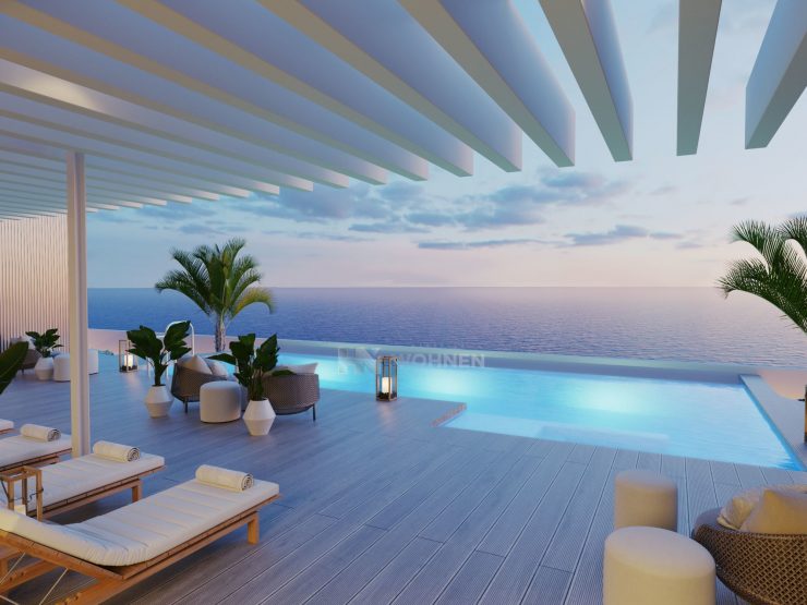 Malaga Towers – Living – Malaga luxury beachfront apartments with sea views