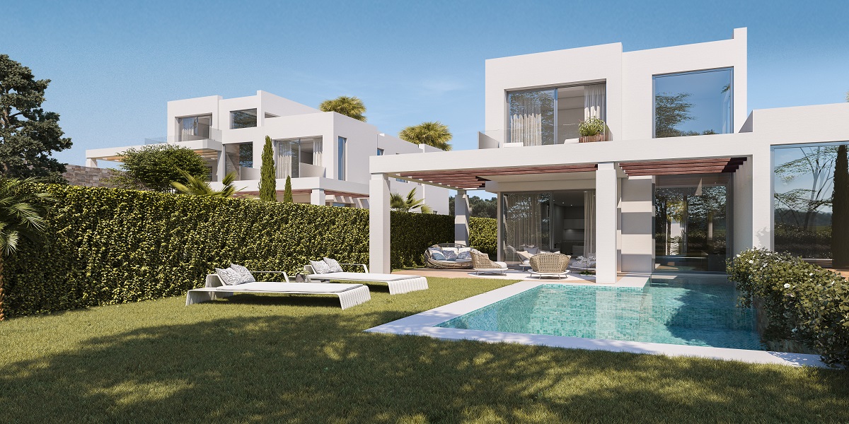 Brand new villas with amazing sea and golf views