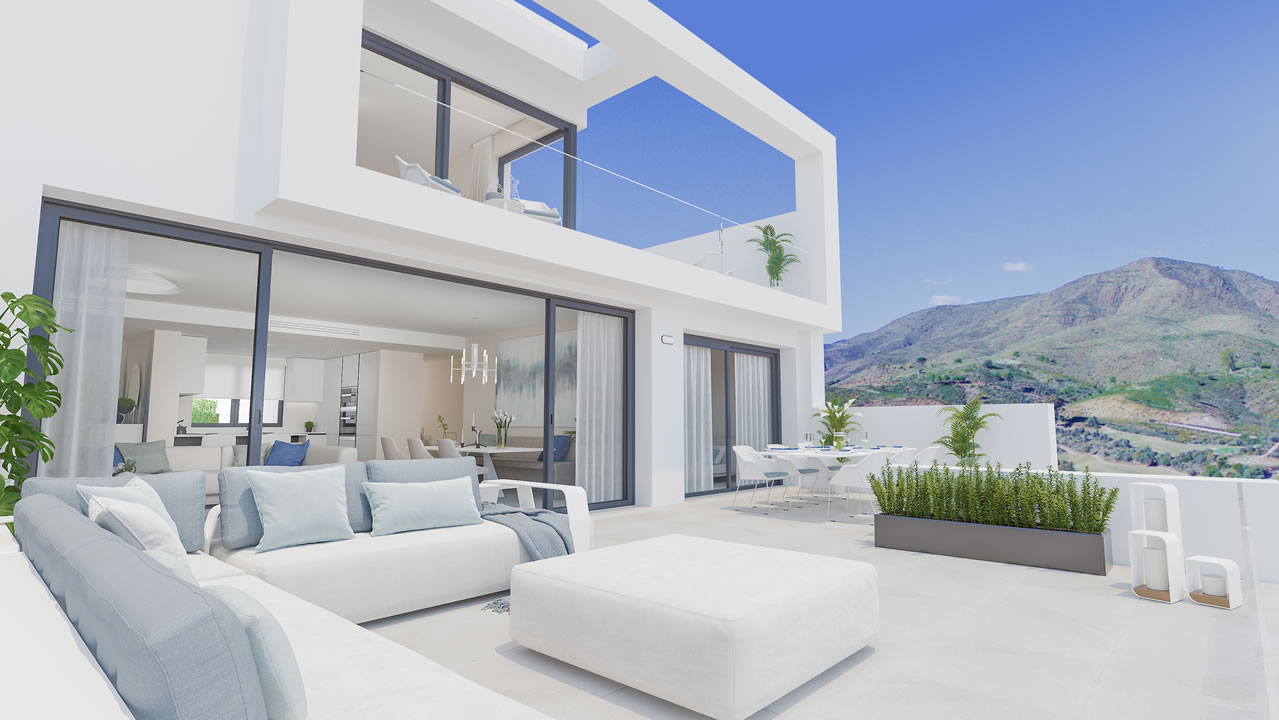 Modern apartments and penthouses in la Cala Golf Resort