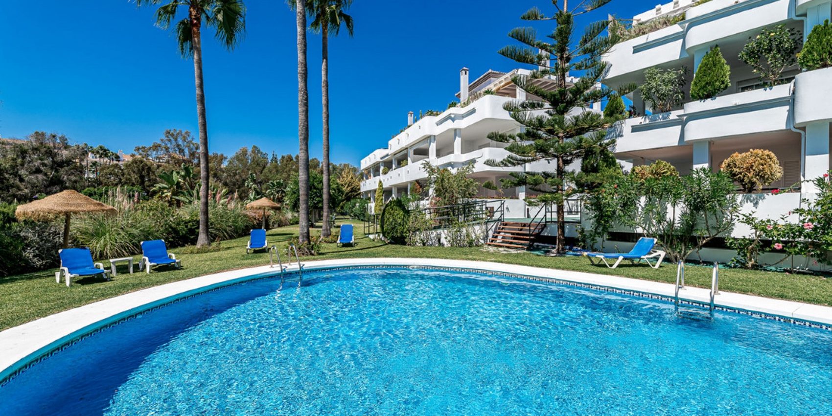 Schöne Wohnung zu Fuß zum Strand Golden Mile Marbella