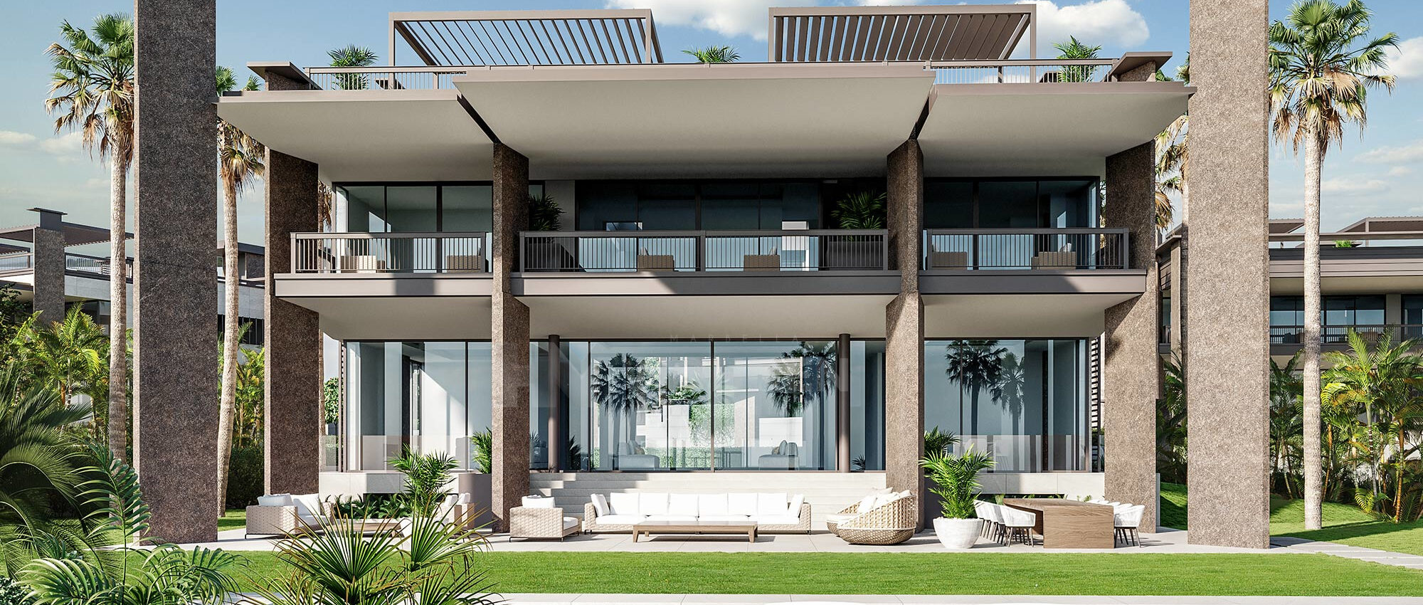 A new concept of luxury villas near Puerto Banus