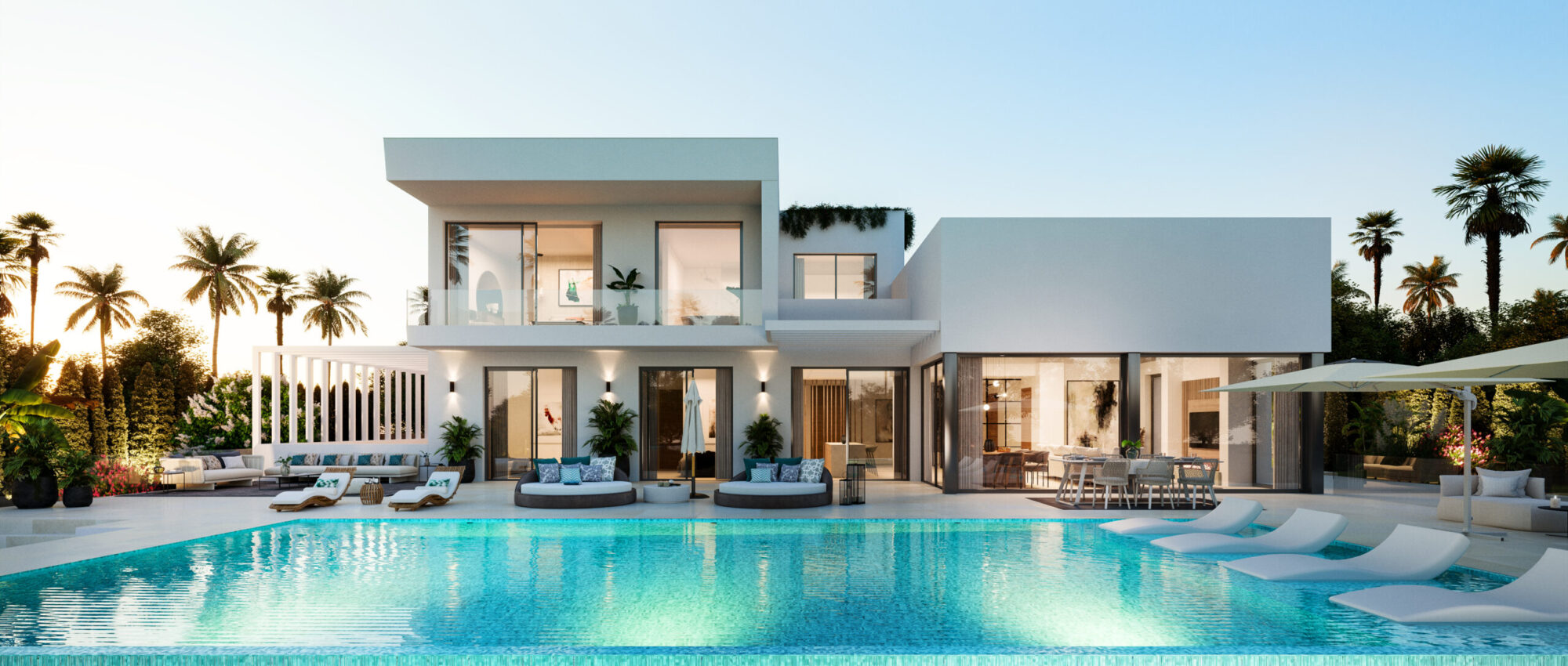 Beautiful contemporary villa in El Paraiso, New Golden Mile