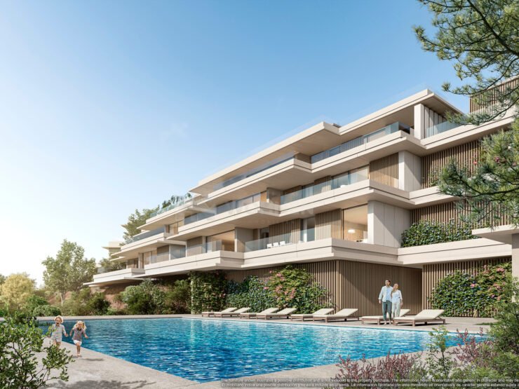 Luxury apartments with an exquisite view of the Marbella coast