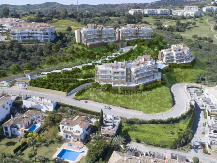 Brand new apartment with unbeatable views of the golf courses