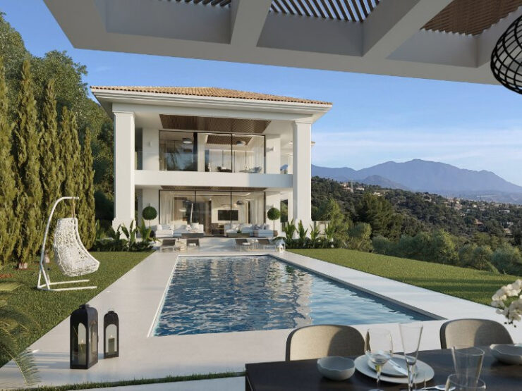 Nueva villa en una arquitectura mediterránea contemporánea – Marbella