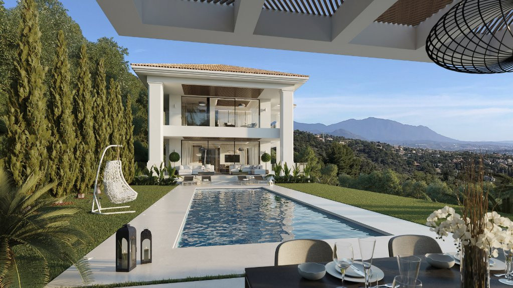 New villa in a contemporary Mediterranean architecture – Marbella