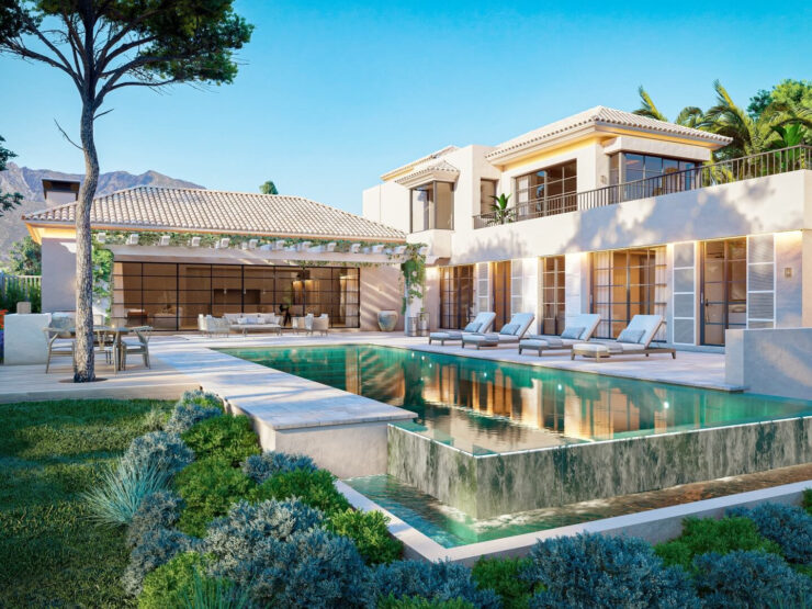 Moderna villa de lujo en el corazón de la Milla de Oro Marbella