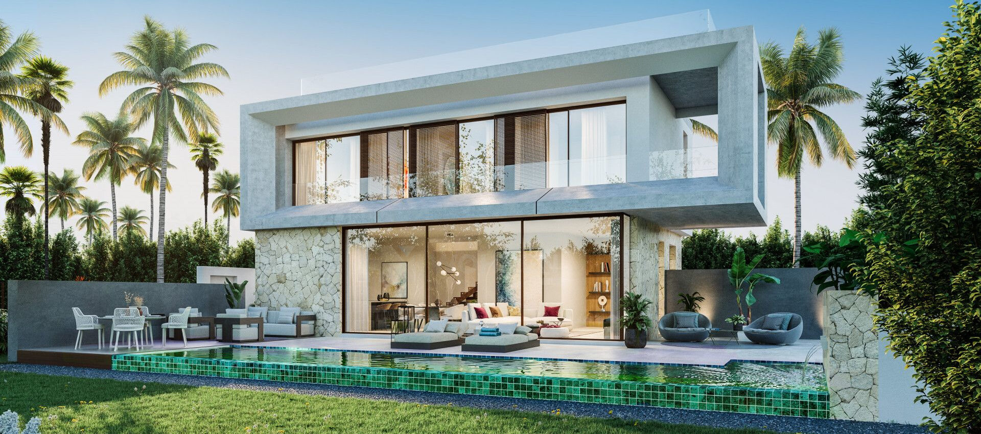 Fabuloso proyecto de villa de lujo en una de las zonas residenciales más prestigiosas de Marbella