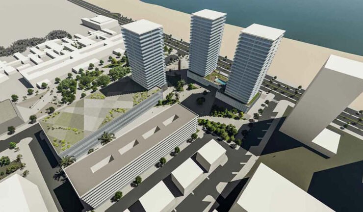 REAL ESTATE – MARBELLA WOHNEN – The project to build another three 23-storey towers on the west coast of Malaga advances