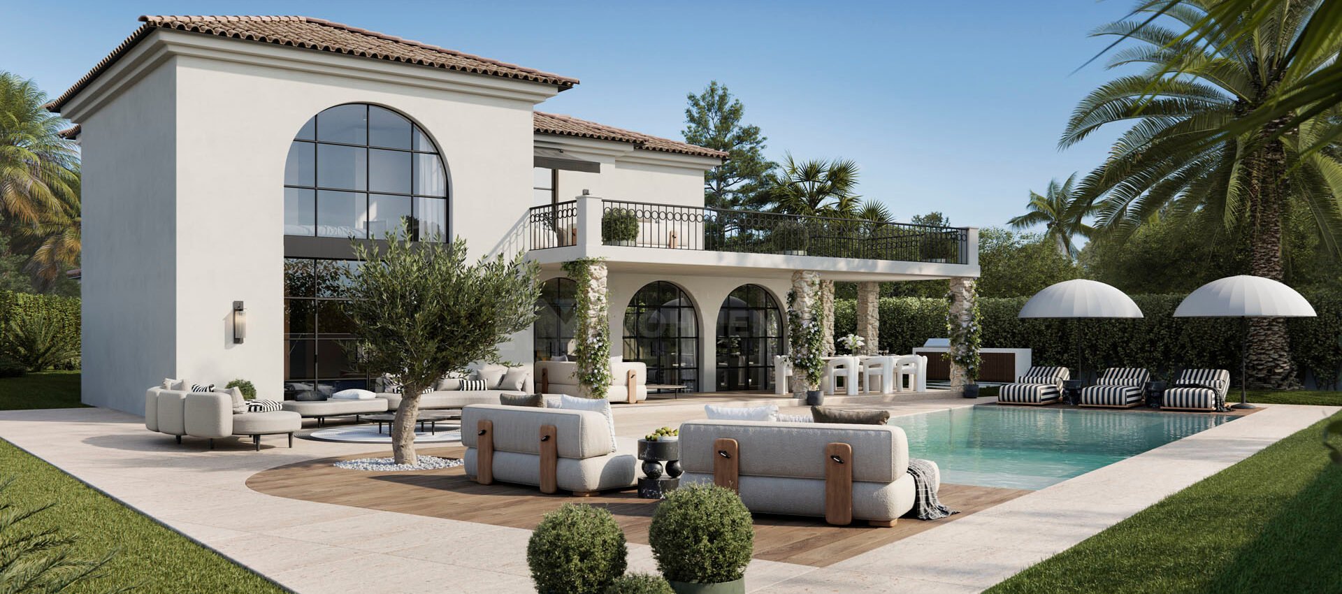 Elegante Villa in a prime location frontline golf