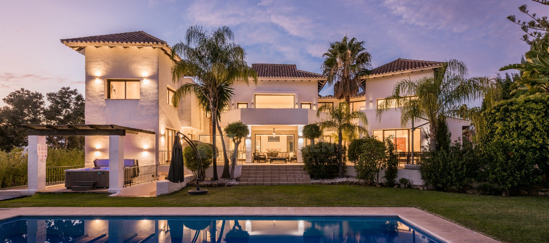 Mediterranean style villa within one of the most exclusive urbanizations on the Golden Mile
