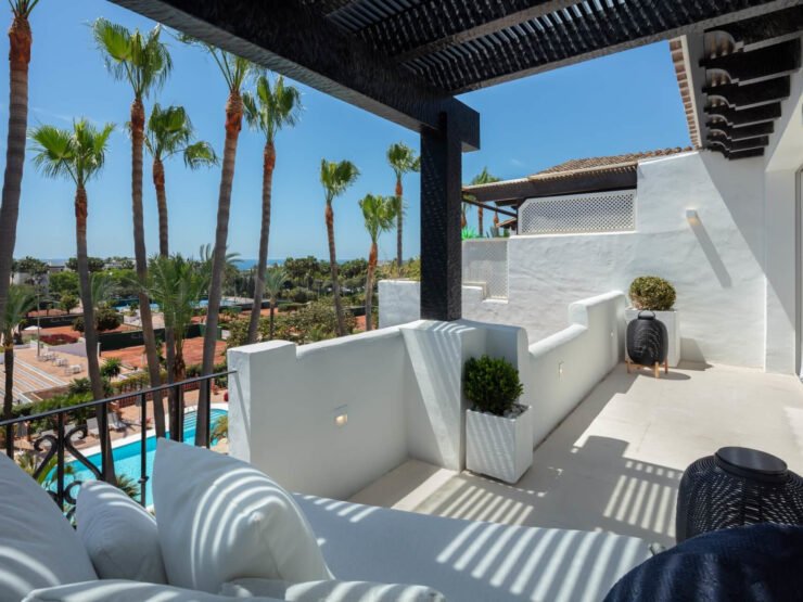 Duplex-Penthouse in der Goldenen Meile des Puente Romano Resort Marbella