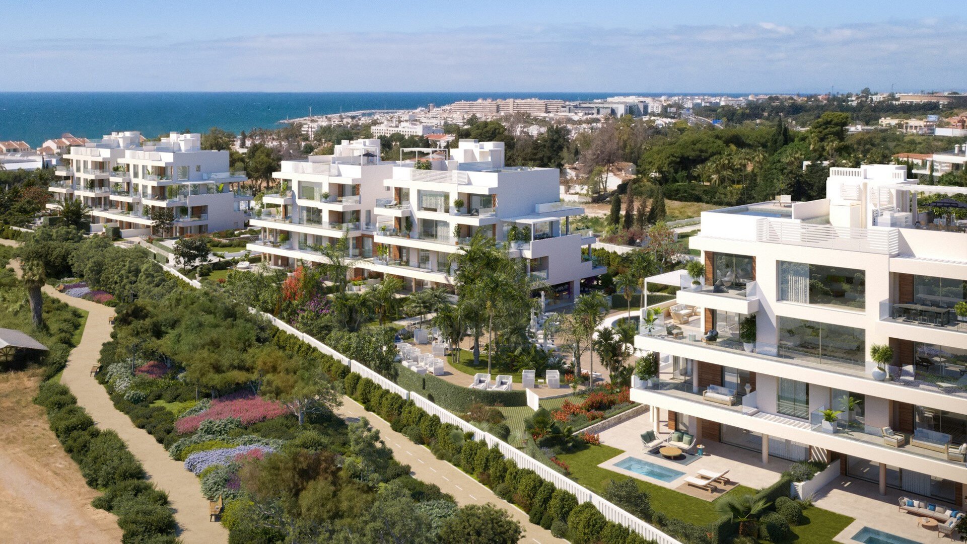 Impresionante joya de nueva construcción cerca de la playa en la Milla de Oro Marbella