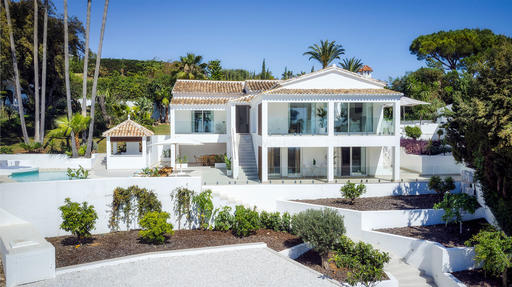 Elegantes Haus mit Meerblick in El Rosario, Marbella