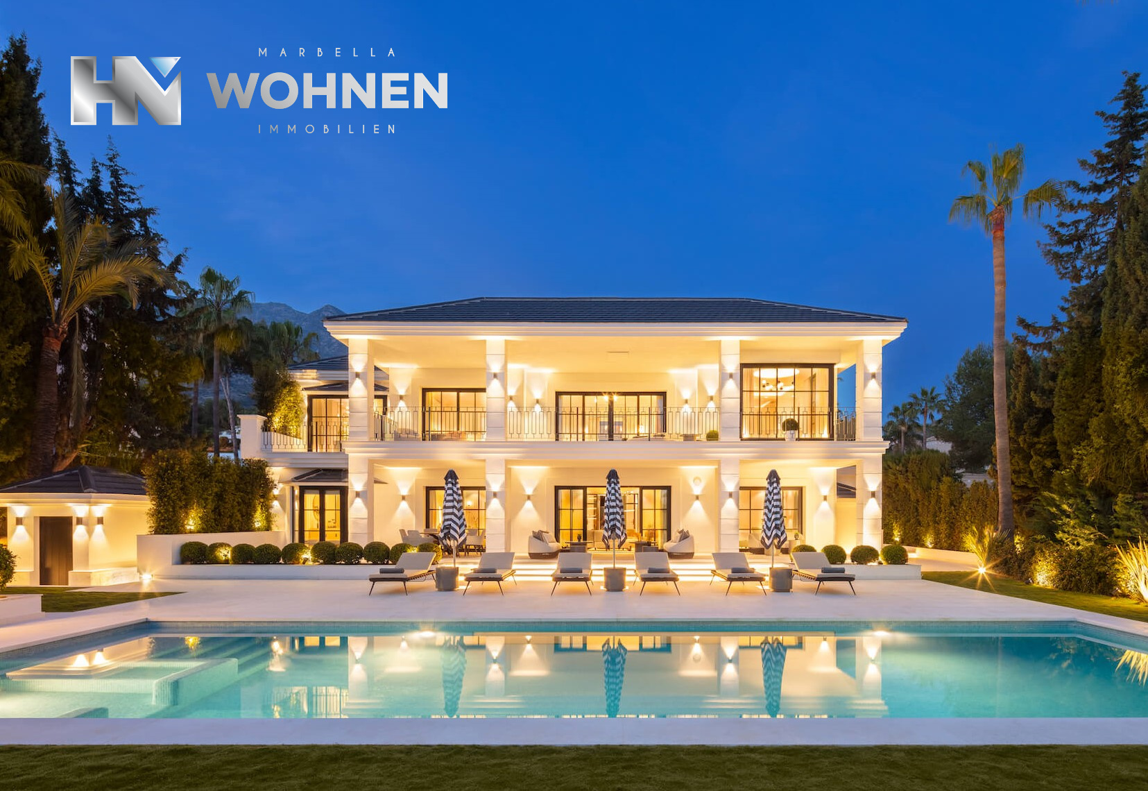 REAL ESTATE – MARBELLA WOHNEN – Property of the month April 2024 – Luxury villa with panoramic views of the Mediterranean in Sierra Blanca, Marbella’s famous “Golden Mile”