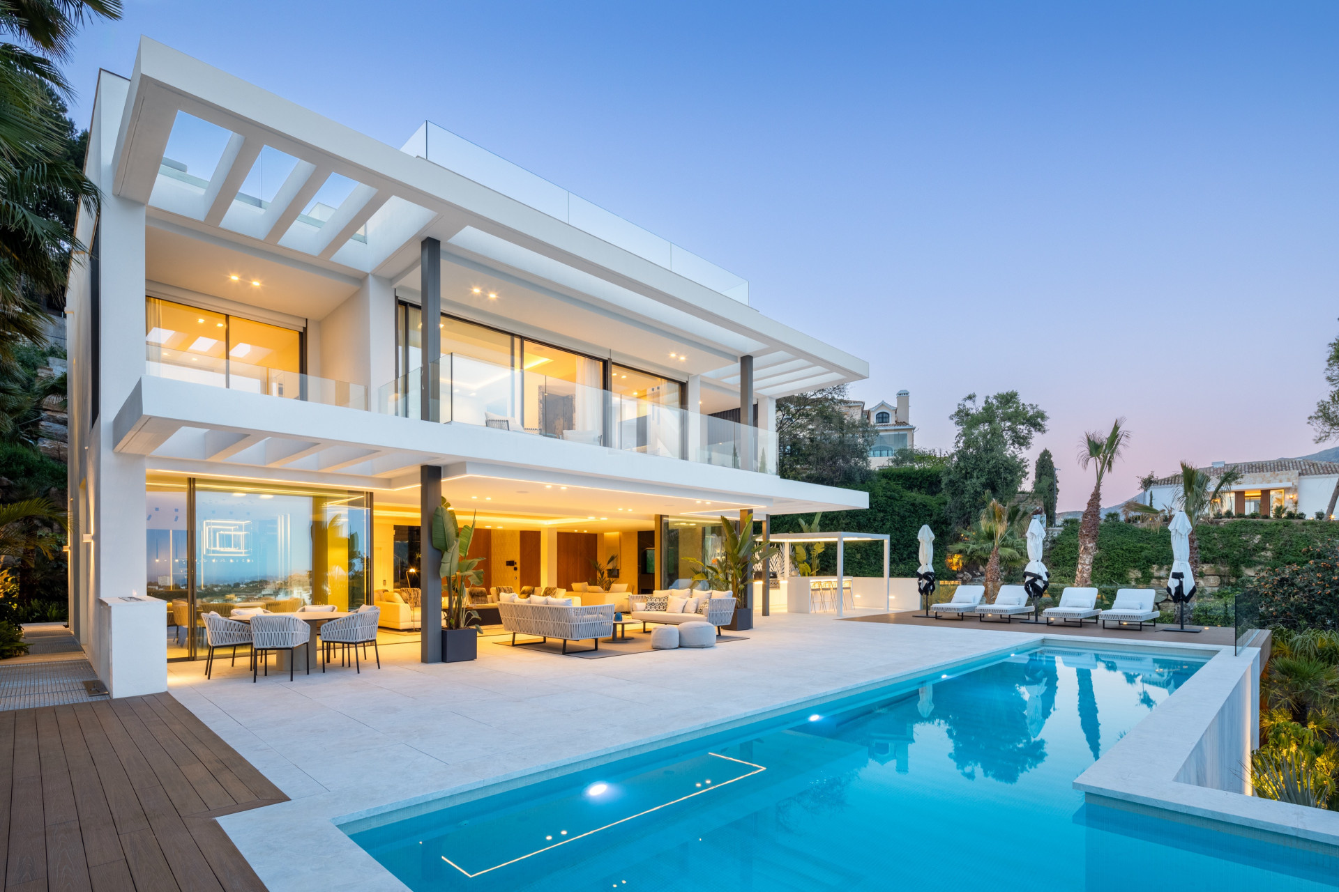 Moderne luxuriöse Villa mit Meerblick in La Quinta
