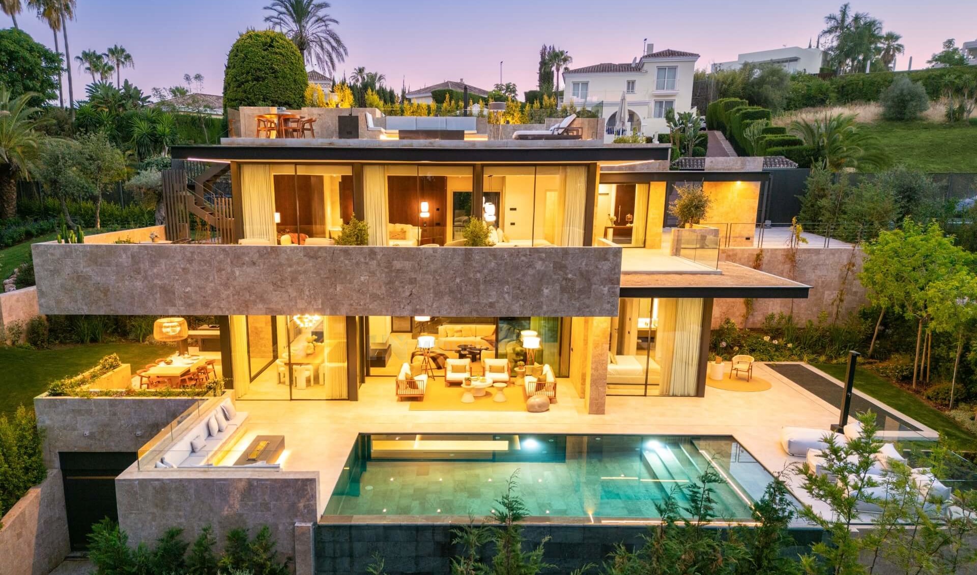 Impresionante villa contemporánea de lujo en Marbella