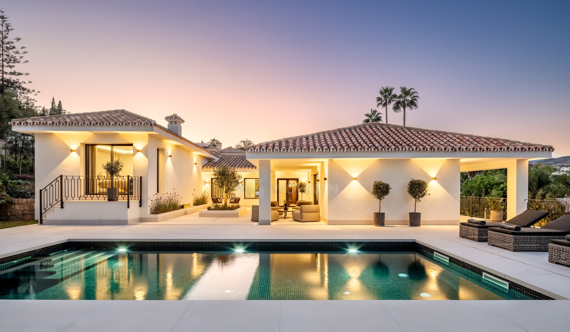 Moderna villa de lujo en Las Brisas Golf Nueva Andalucía, Marbella