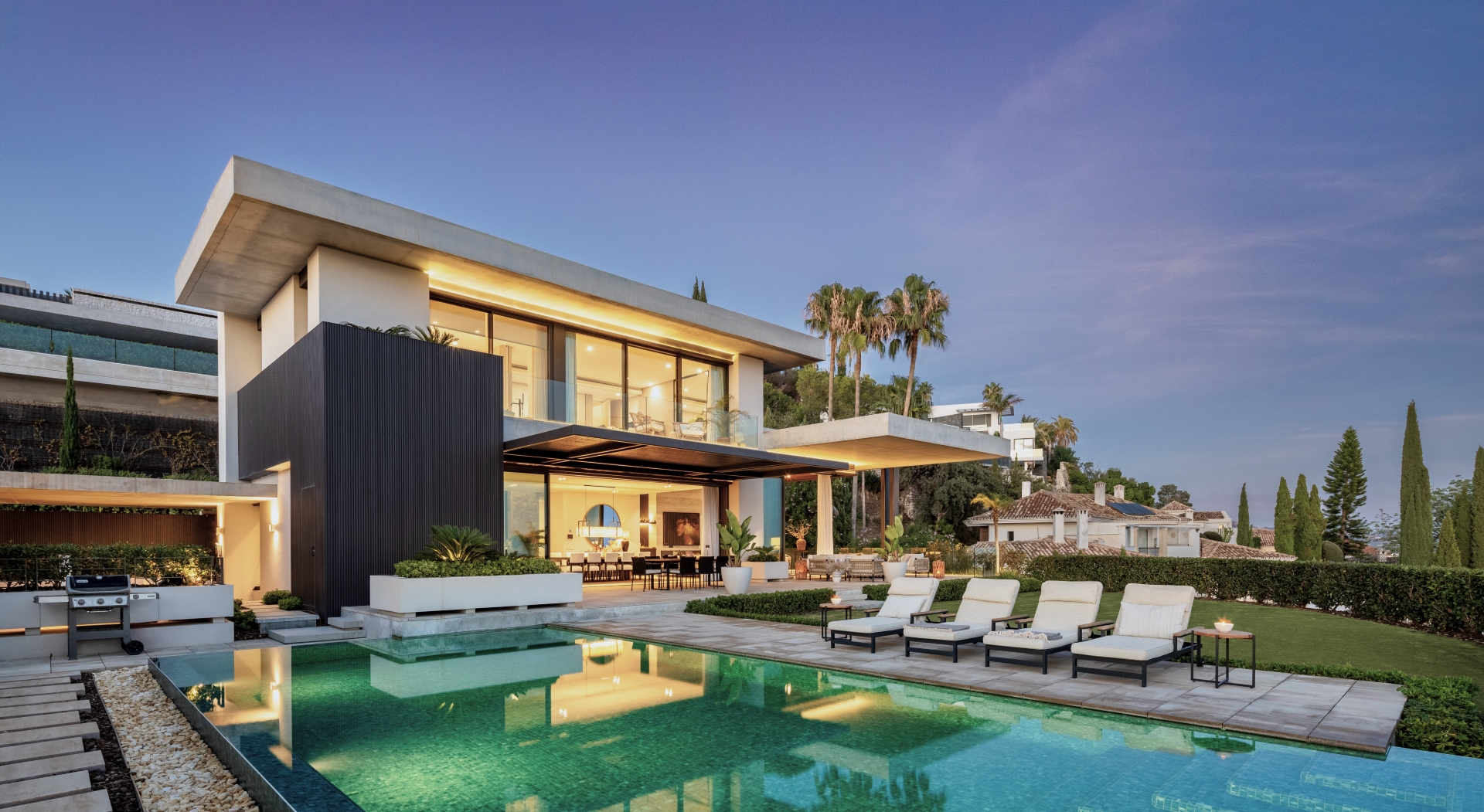 Exclusiv contemporary villa with amazing sea views in La Quinta