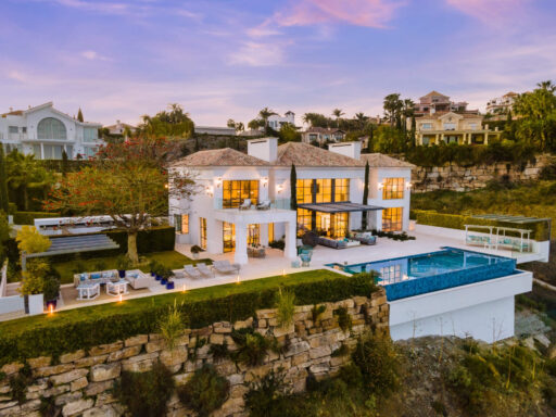 Ultramoderne Luxusvilla in Los Flamingos mit atemberaubender Aussicht